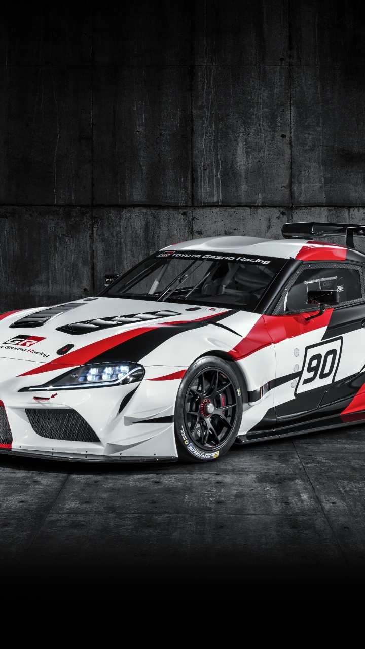 Toyota, Toyota Supra Gazoo Carreras, Toyota GR Supra Racing Concept, Toyota Supra, Toyota gr Supra. Wallpaper in 720x1280 Resolution