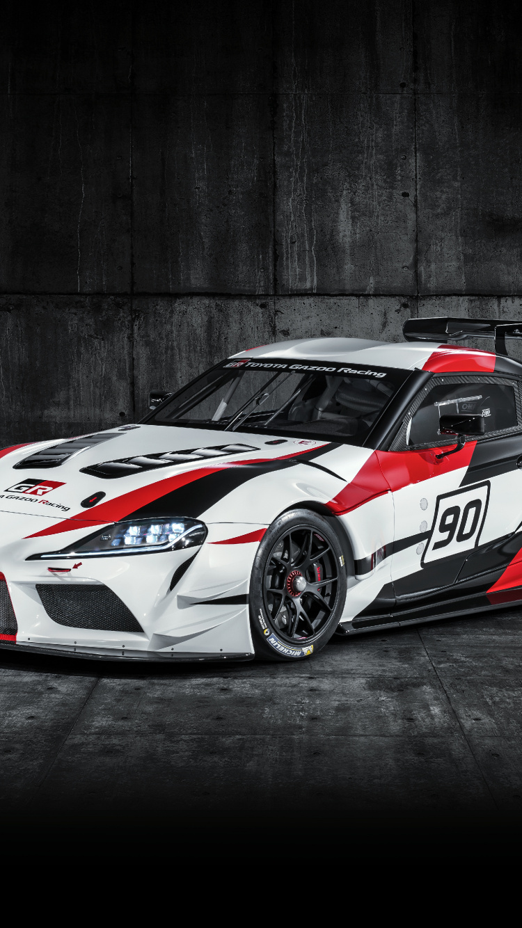 Toyota, Toyota Supra Gazoo Carreras, Toyota GR Supra Racing Concept, Toyota Supra, Toyota gr Supra. Wallpaper in 750x1334 Resolution
