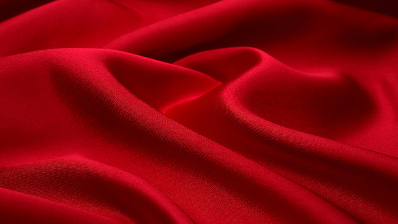 Rotes Textil in Nahaufnahmen. Wallpaper in 1280x720 Resolution