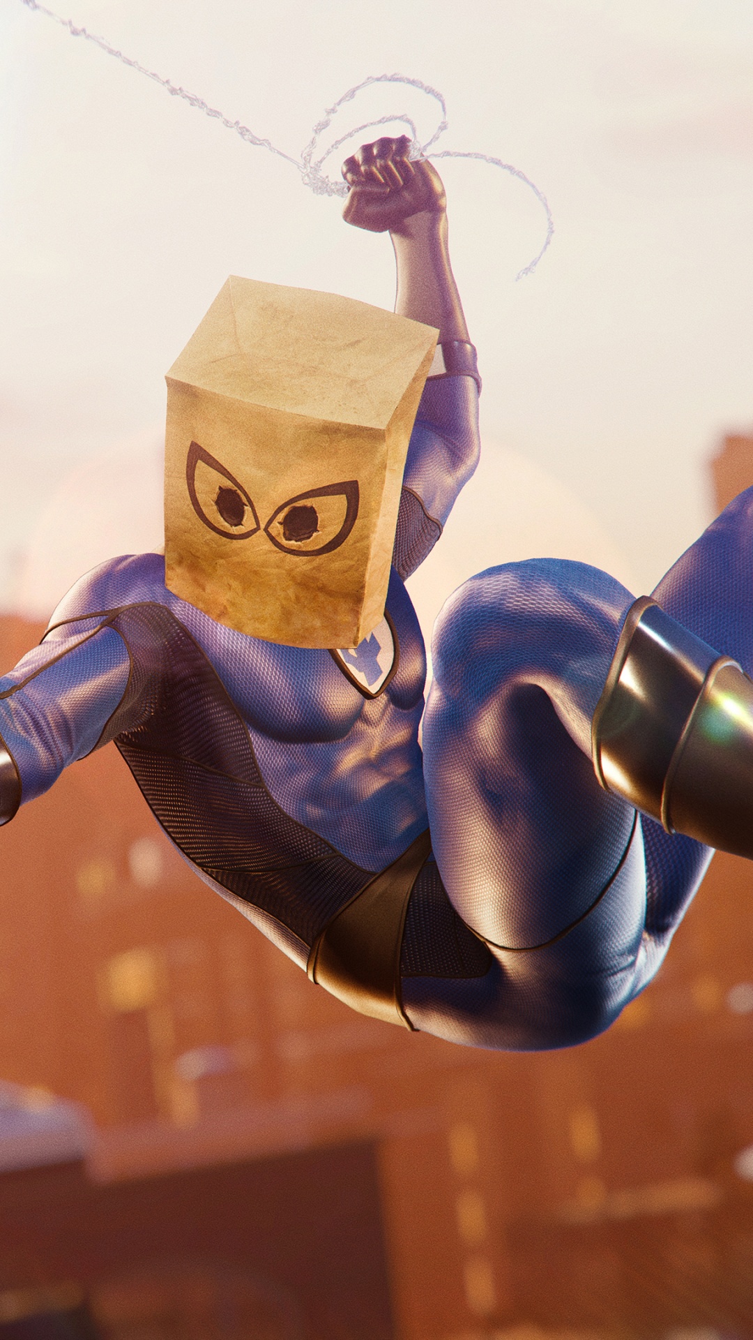 Spider-man, Los Cuatro Fantásticos, Insomniac Games, Marvel Comics, Animación. Wallpaper in 1080x1920 Resolution