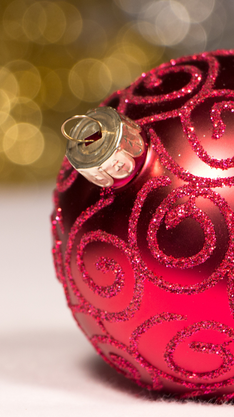 Christmas Day, Christmas Ornament, Christmas Decoration, Magenta, Christmas. Wallpaper in 750x1334 Resolution