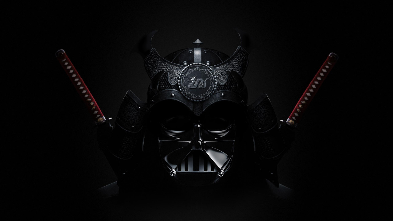 Obscurité, Darth Vader, Symbole, Symétrie, Événement. Wallpaper in 1280x720 Resolution