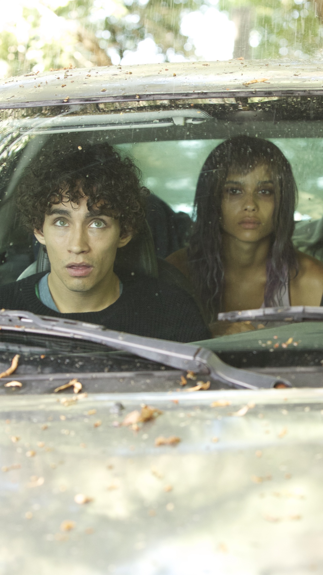 2 Women in Black Car During Daytime. Wallpaper in 1080x1920 Resolution