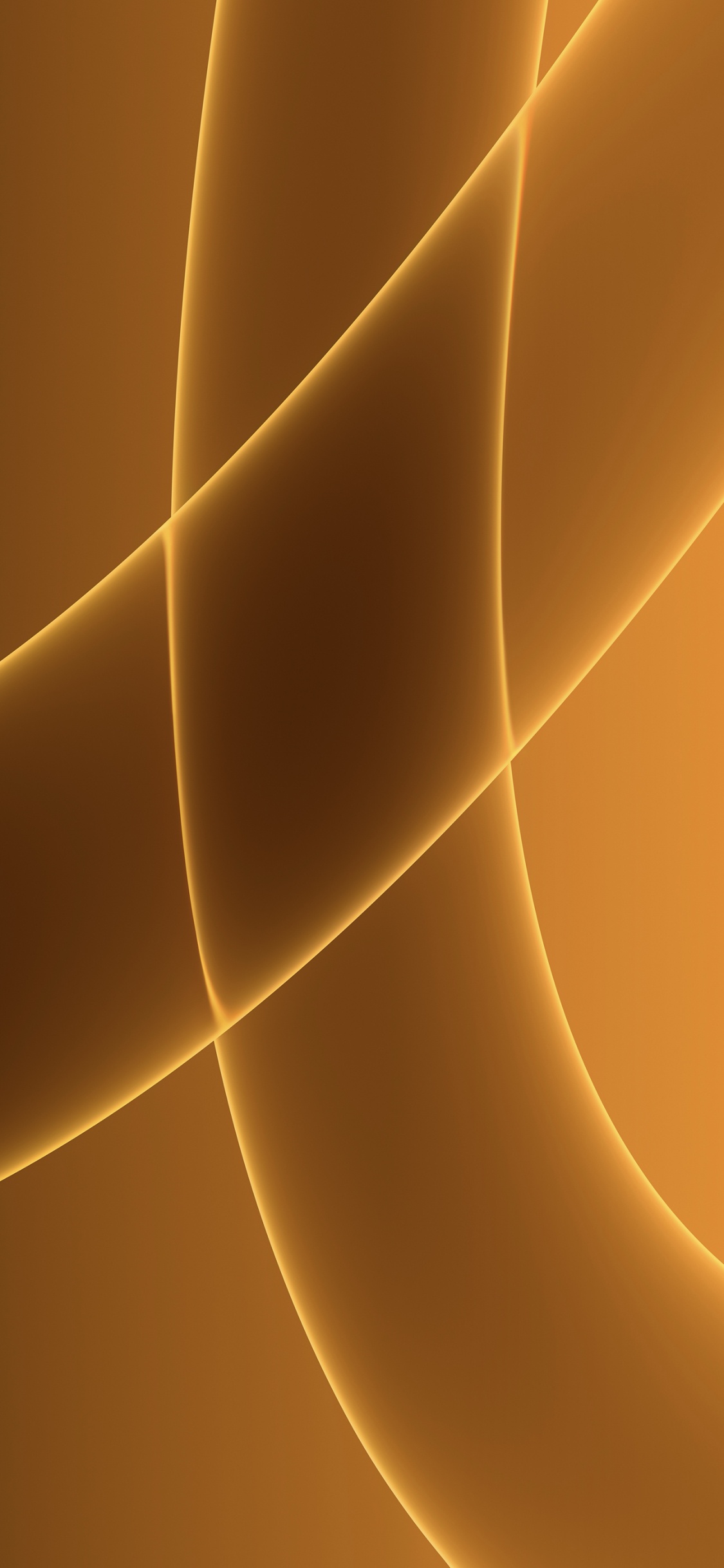 2021 IMac Advertising Wallpaper in Dark Yellow for IPhone. Wallpaper in 1125x2436 Resolution