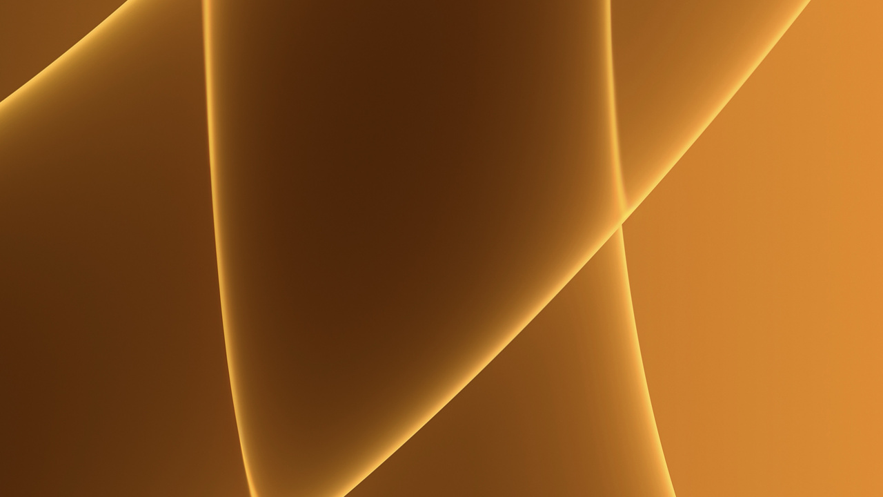 2021 IMac Advertising Wallpaper in Dark Yellow for IPhone 壁纸 1280x720 允许