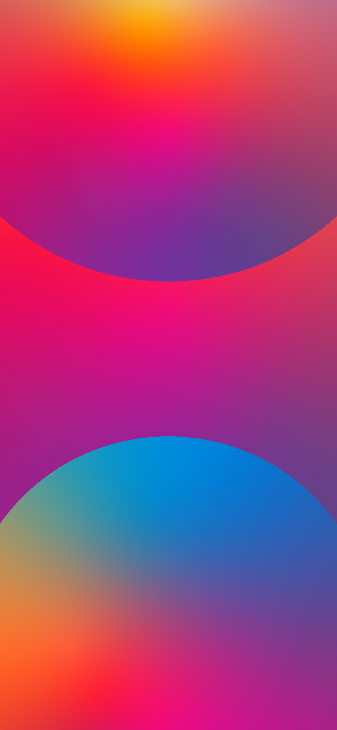 Farbigkeit, Azure, Purpur, Orange, Pink. Wallpaper in 1125x2436 Resolution