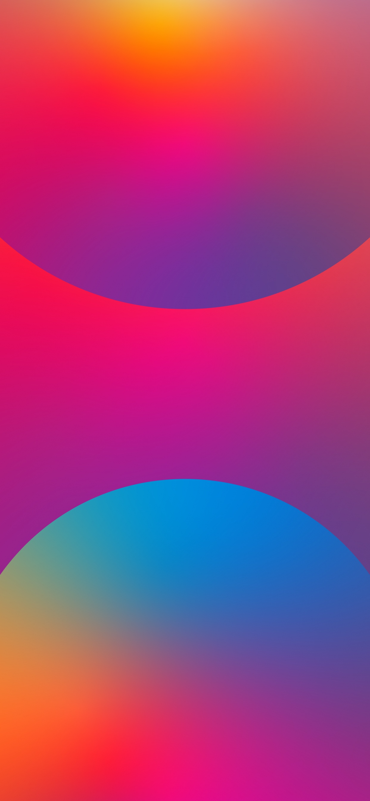 Farbigkeit, Azure, Purpur, Orange, Pink. Wallpaper in 1242x2688 Resolution