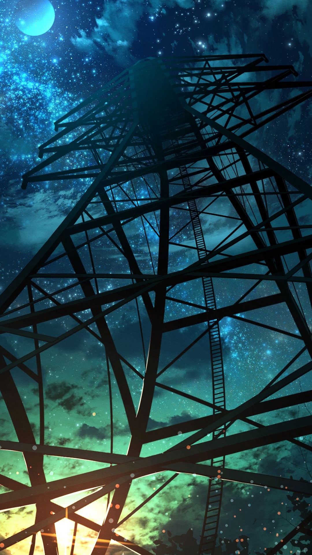 Construction, Light, Nature, Water, Electricity. Wallpaper in 1080x1920 Resolution