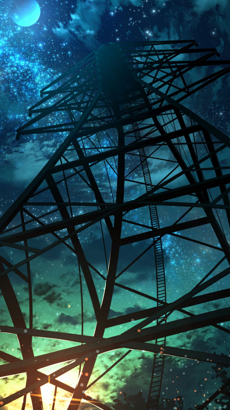 Construction, Light, Nature, Water, Electricity. Wallpaper in 750x1334 Resolution