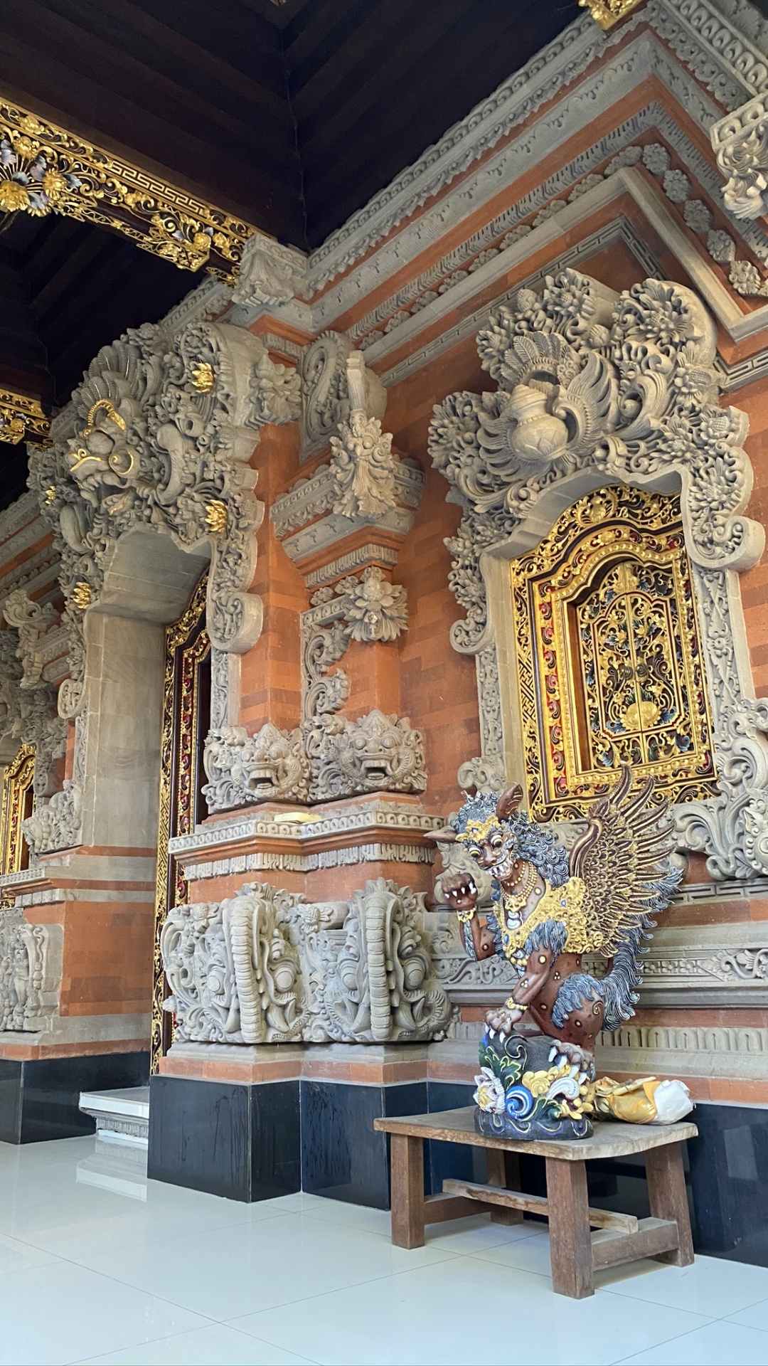 Carving, Religious Institute, Stone Carving, Blue, Architecture. Wallpaper in 1080x1920 Resolution