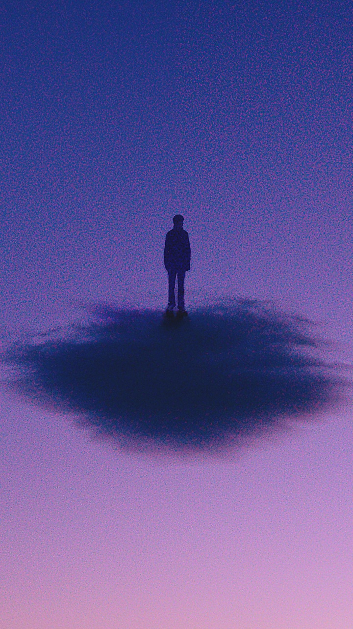 Blau, Veilchen, Purpur, Atmosphäre, Ruhe. Wallpaper in 720x1280 Resolution