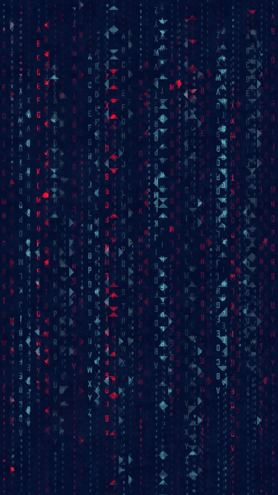 Schwarz-roter Strickstoff. Wallpaper in 1080x1920 Resolution
