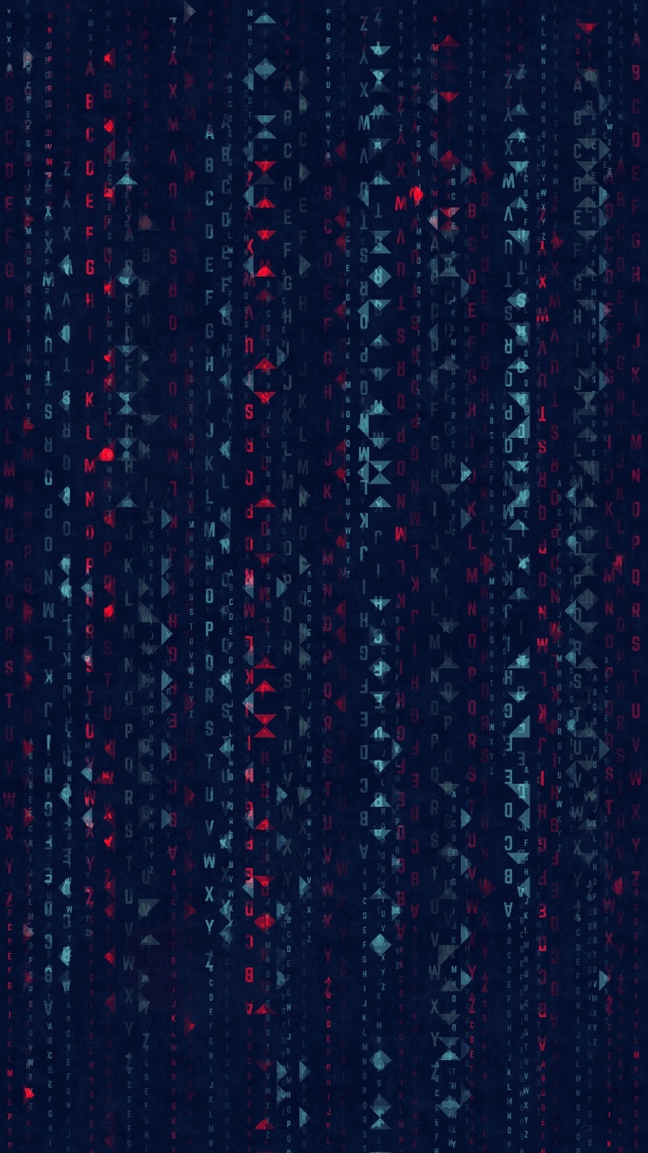 Schwarz-roter Strickstoff. Wallpaper in 720x1280 Resolution