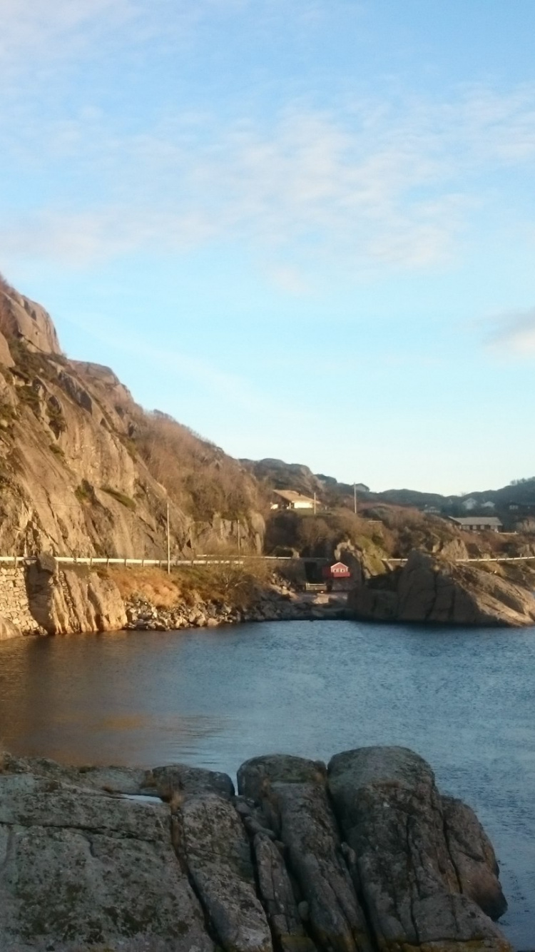 海岸, 悬崖, 峡湾, 海角, 岬 壁纸 750x1334 允许