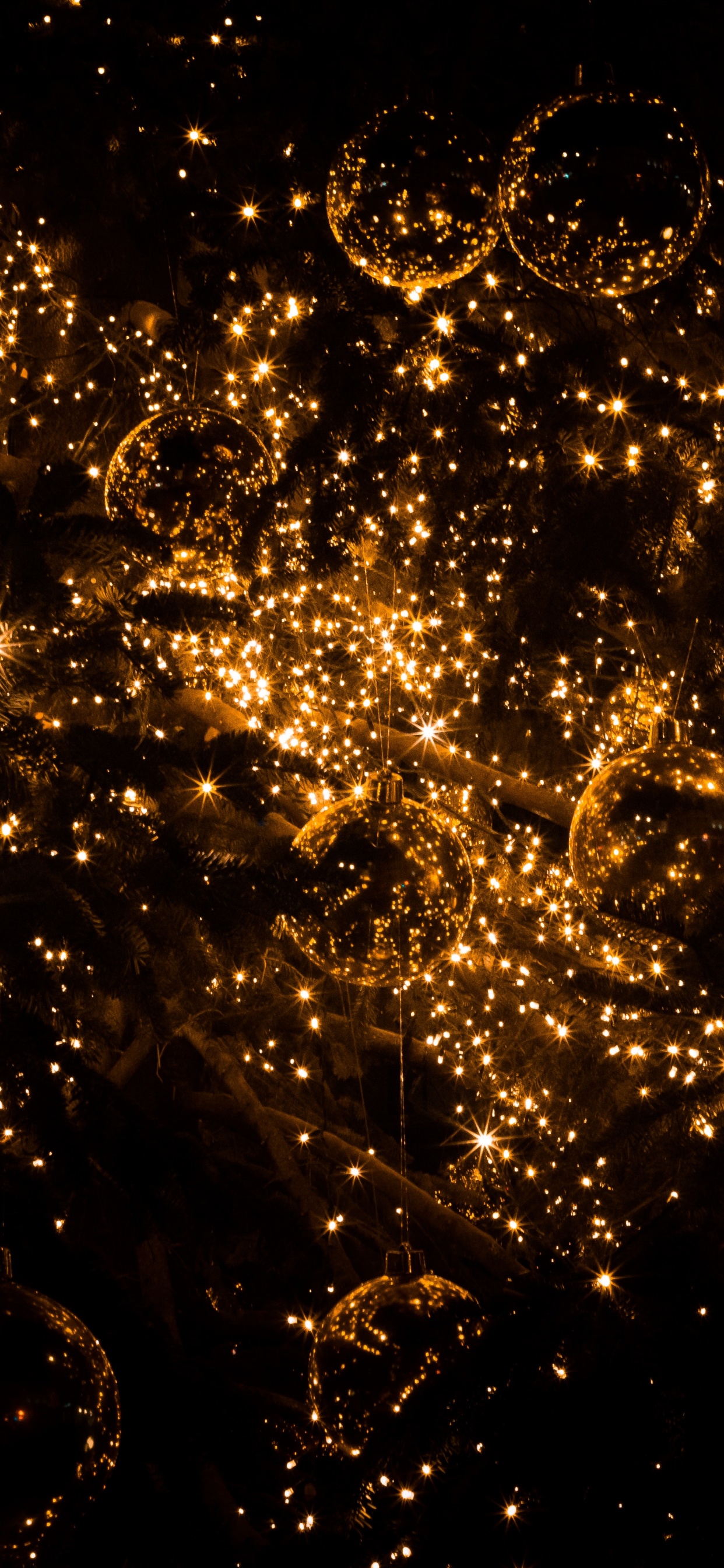 Christmas Day, Water, Space, Astronomical Object, Darkness. Wallpaper in 1242x2688 Resolution