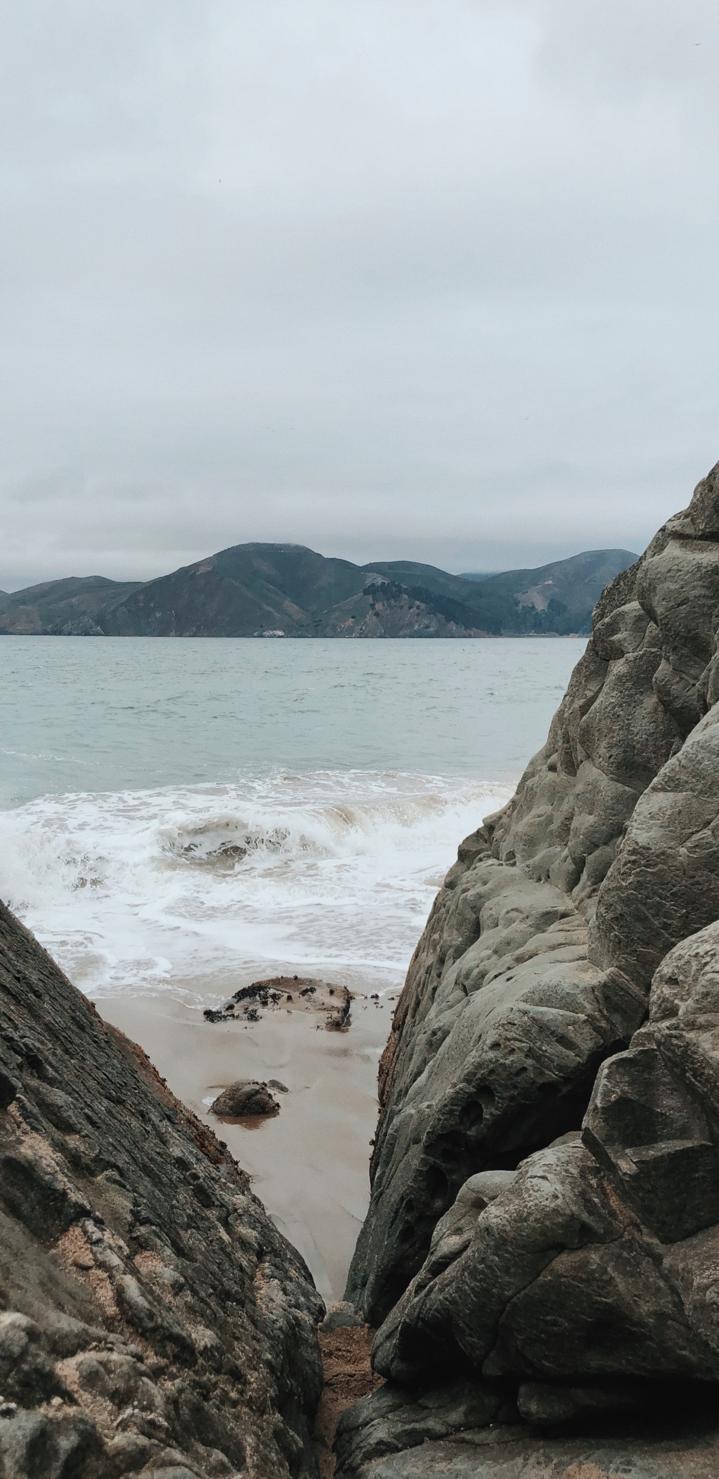 大海, 海角, 海岸, 露头, 高地 壁纸 1440x2960 允许