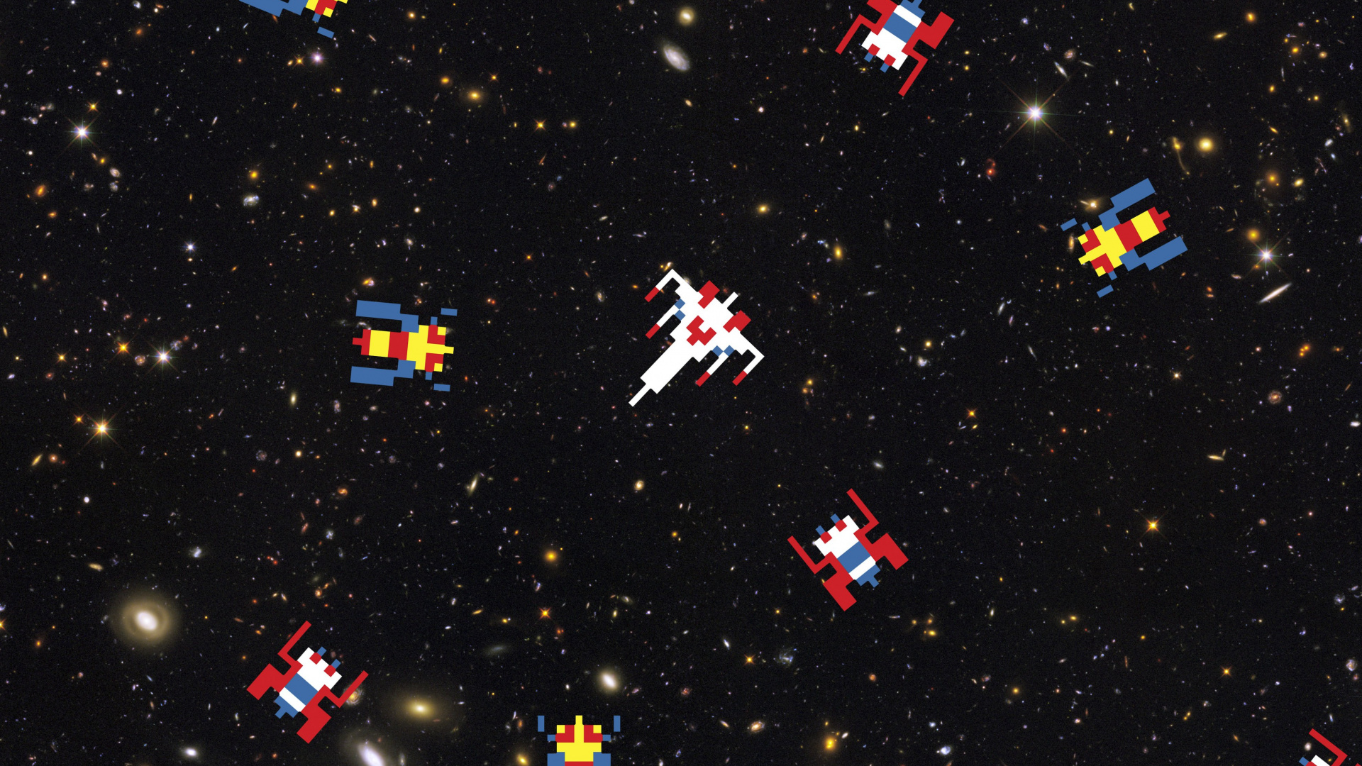 Science-fiction, Nacht, Raum, Games, Himmel. Wallpaper in 1920x1080 Resolution