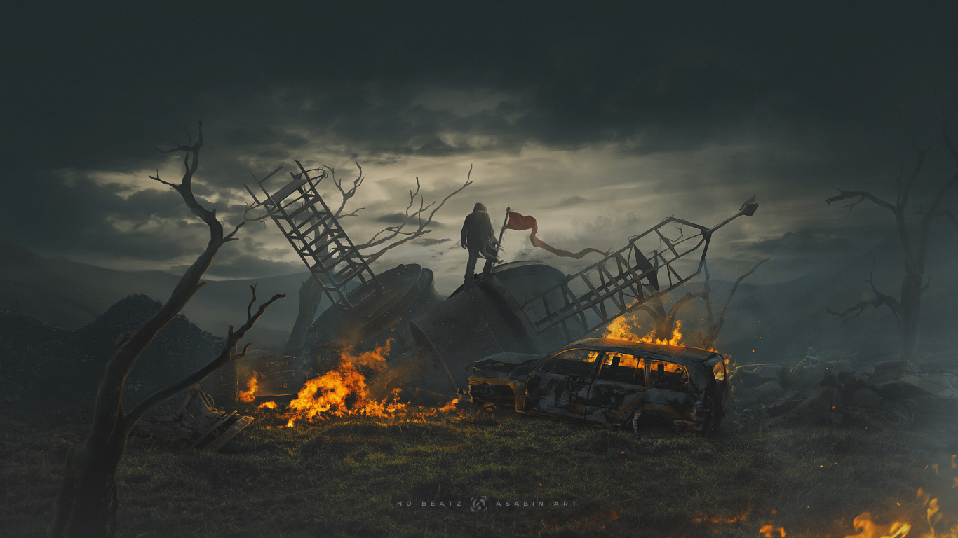 Max Asabin la Dernière Frontière, Art, L'art Numérique, Art Vidéo, Artiste. Wallpaper in 1366x768 Resolution