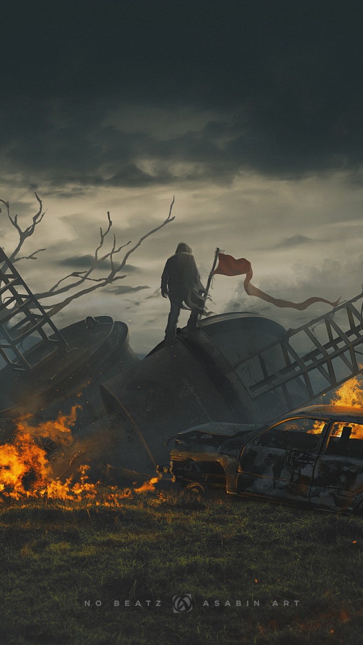 Max Asabin The Last Frontier, Art, Digital Art, Video Art, Artist. Wallpaper in 720x1280 Resolution