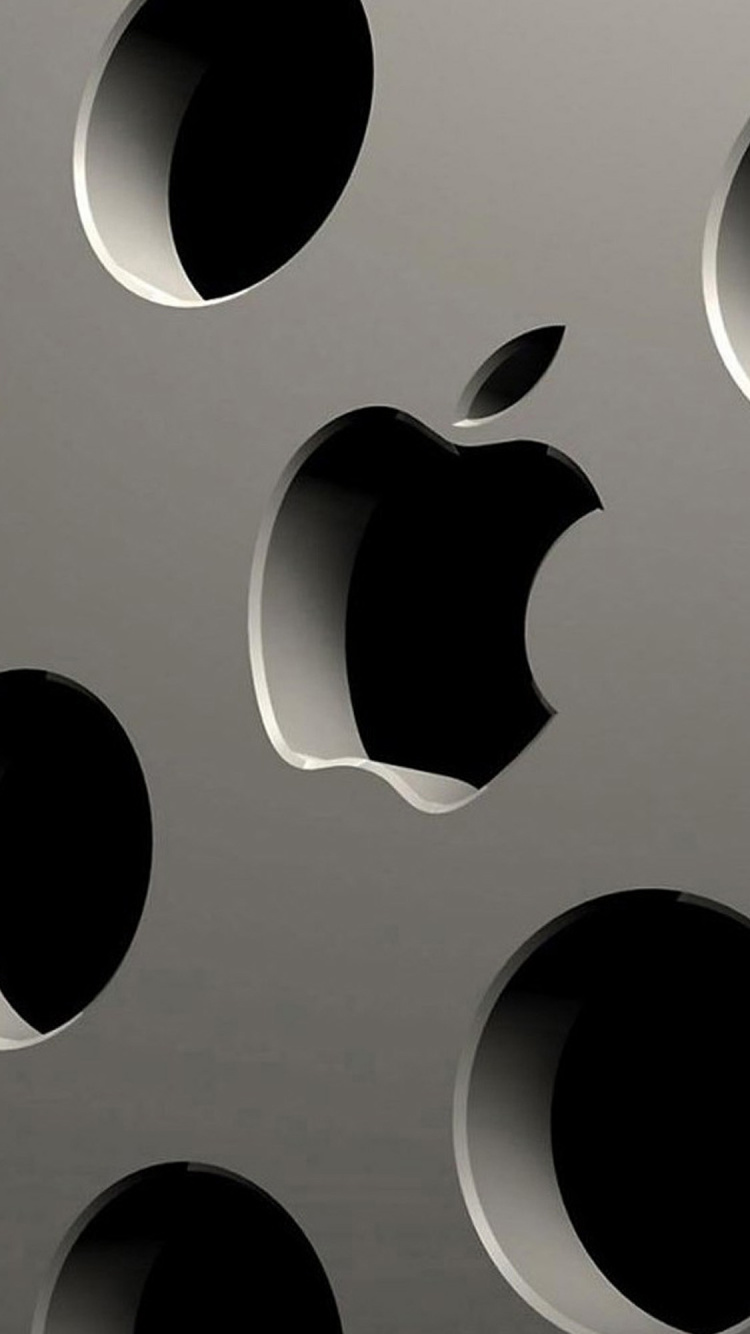 白色, 建筑, 圆圈, 黑色的, Apple 壁纸 750x1334 允许