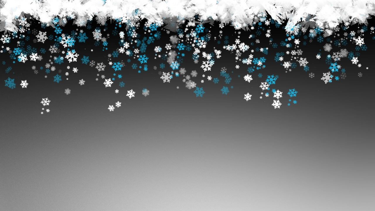 Schneeflocke, Blau, Wasser, Cover, Facebook. Wallpaper in 1280x720 Resolution