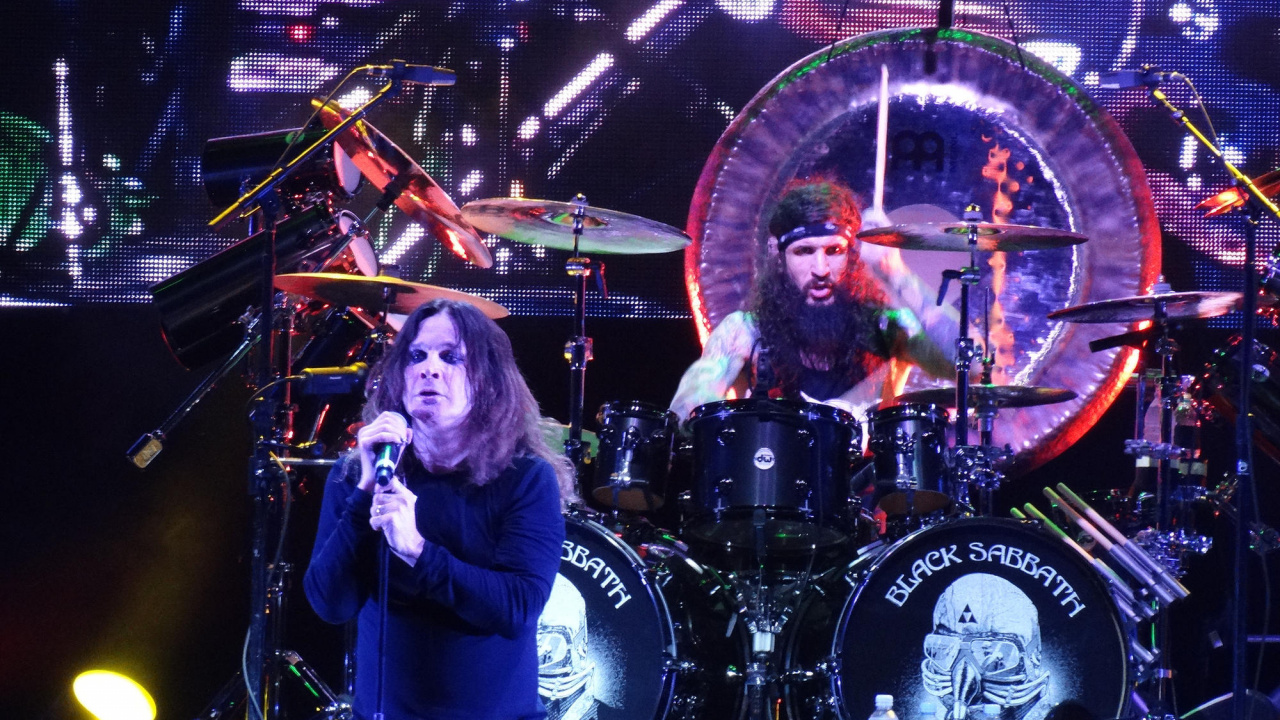 Drummer, Ozzy Osbourne, Rock Concert, Black Sabbath, Drum. Wallpaper in 1280x720 Resolution