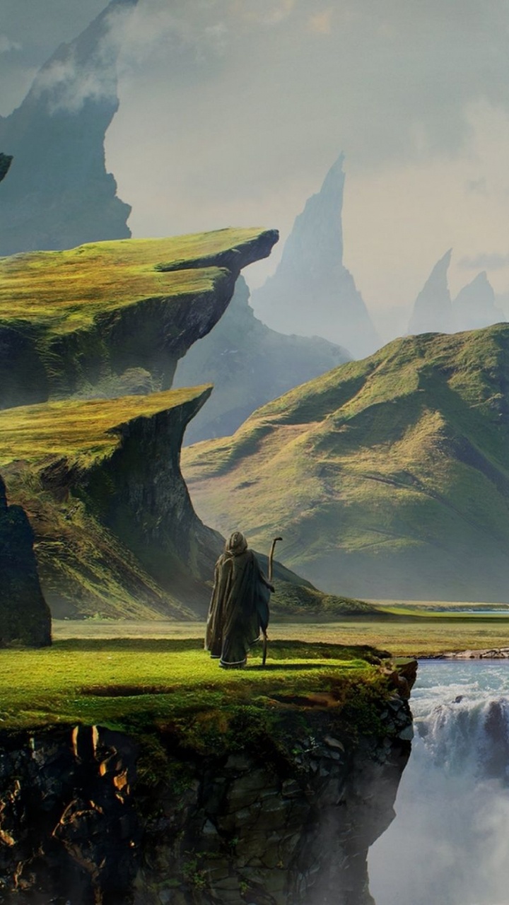 Body of Water Near Mountain During Daytime. Wallpaper in 720x1280 Resolution