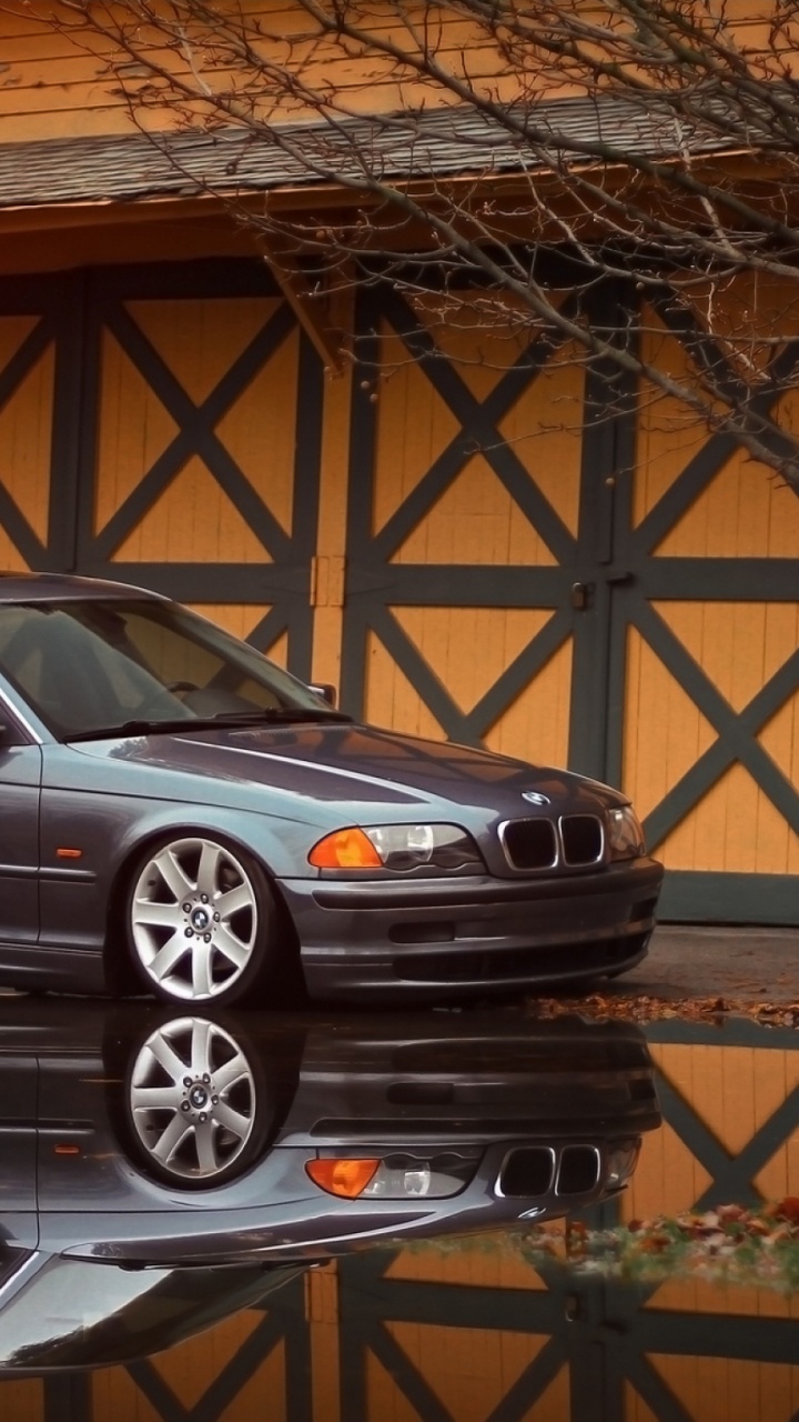 Schwarz Bmw m3 Coupé. Wallpaper in 720x1280 Resolution