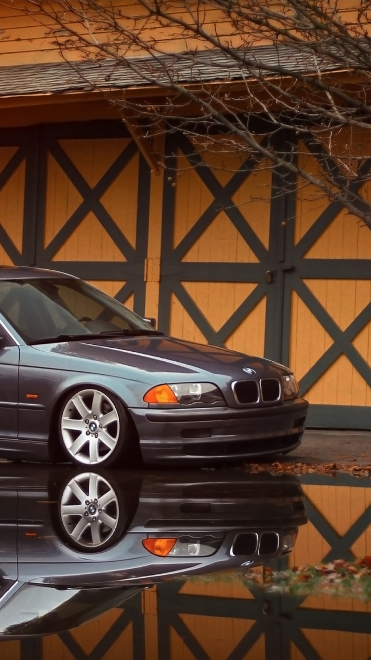 Black Bmw m 3 Coupe. Wallpaper in 750x1334 Resolution