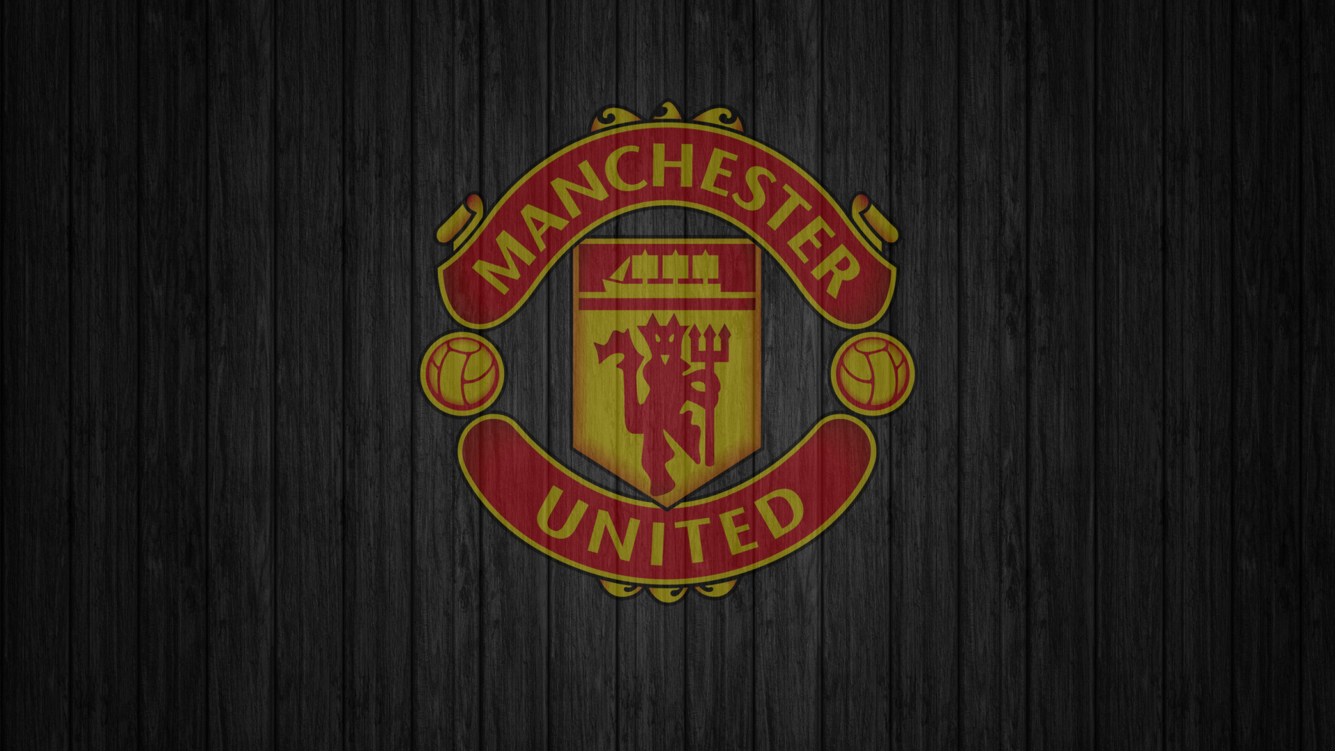 Manchester Unido, Logotipo, el Manchester United f c, Emblema, Cresta. Wallpaper in 1920x1080 Resolution