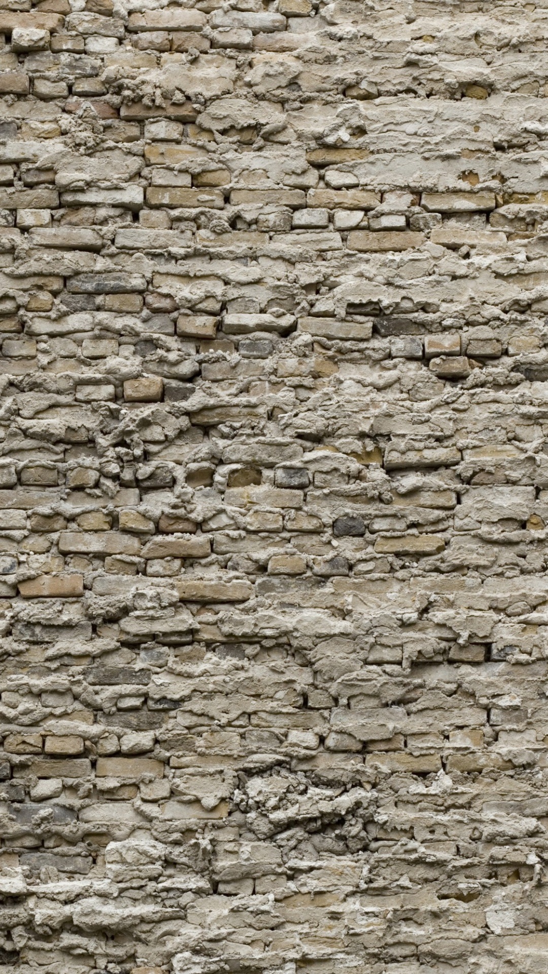 Pared de Ladrillo Blanco y Marrón. Wallpaper in 1080x1920 Resolution