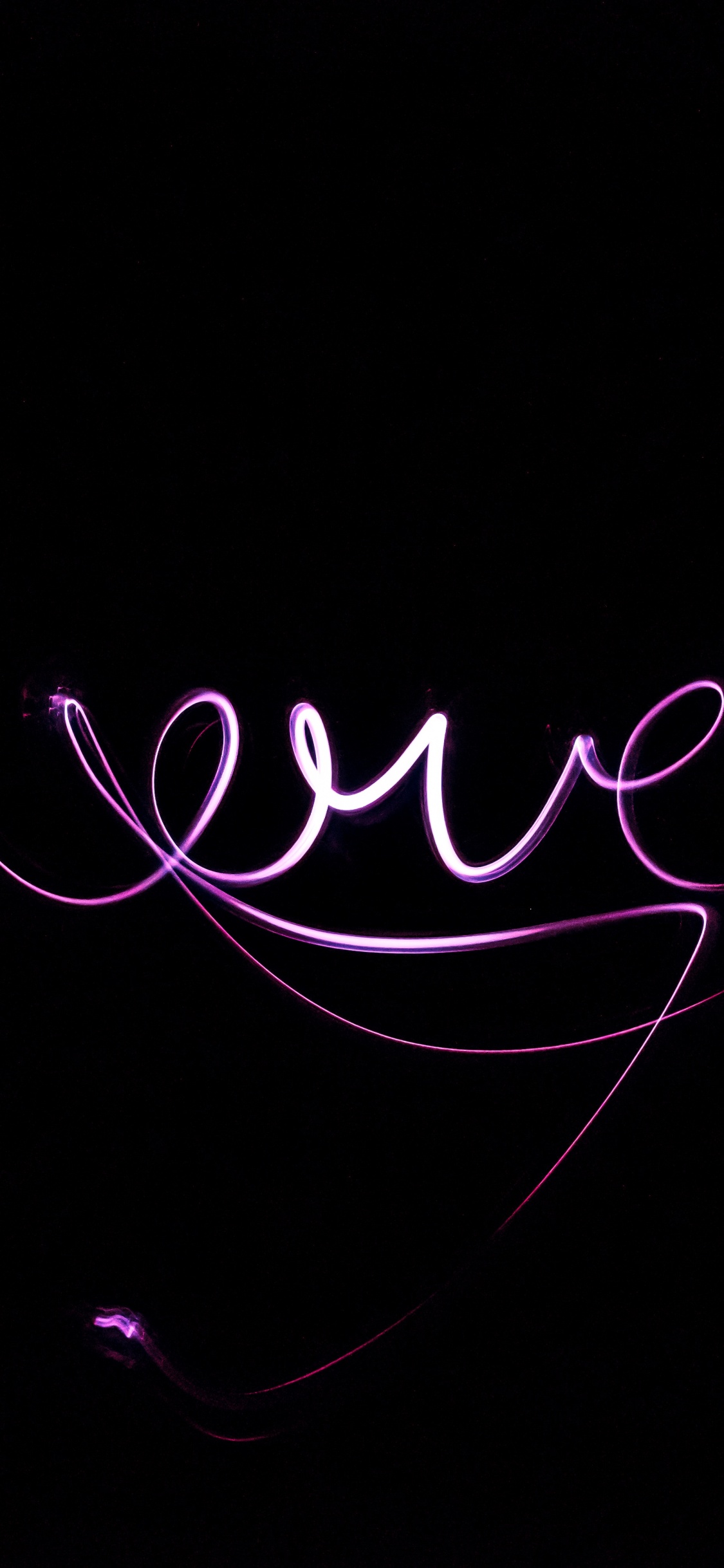 Luz, Texto, Negro, Violeta, Diseño Gráfico. Wallpaper in 1125x2436 Resolution