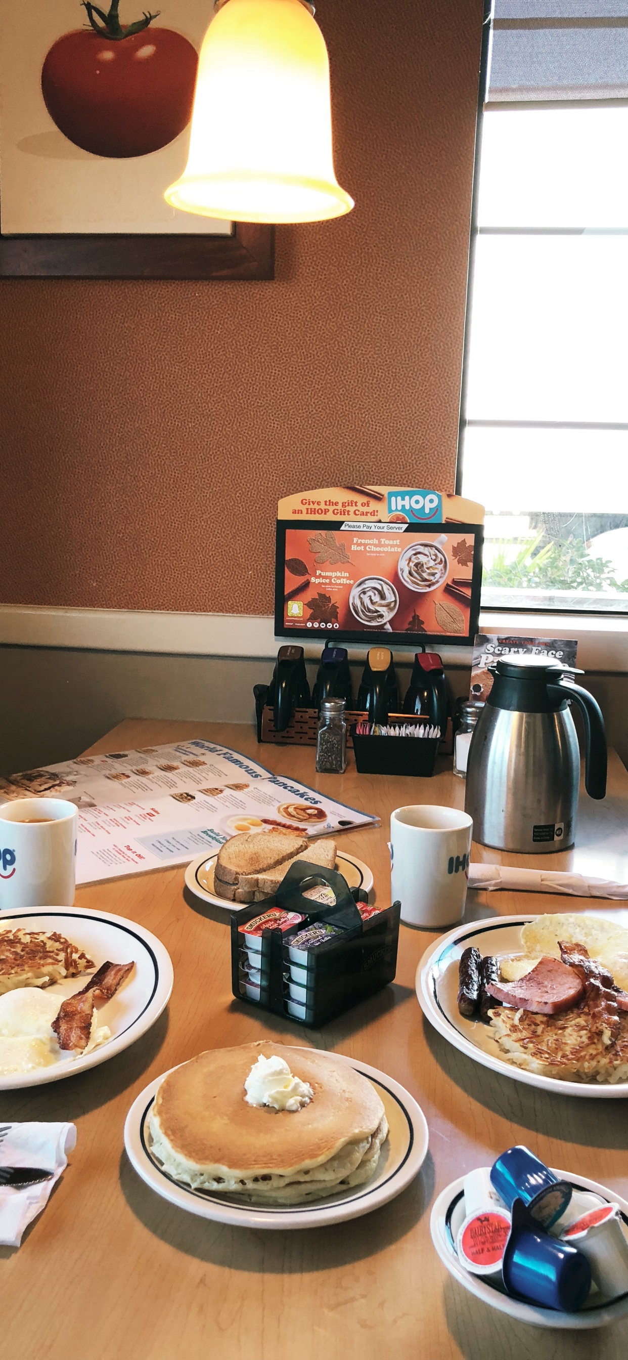 Meal, Breakfast, Full Breakfast, Tableware, Serveware. Wallpaper in 1242x2688 Resolution