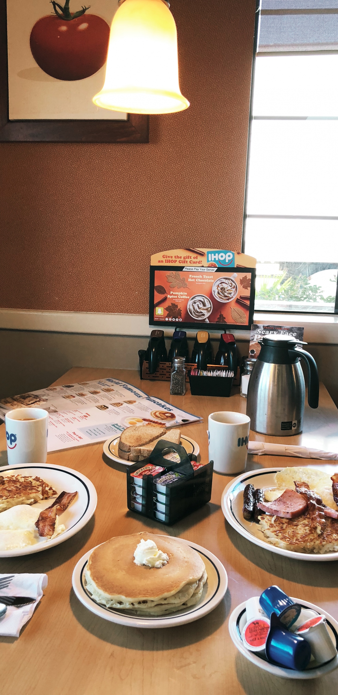 Meal, Breakfast, Full Breakfast, Tableware, Serveware. Wallpaper in 1440x2960 Resolution