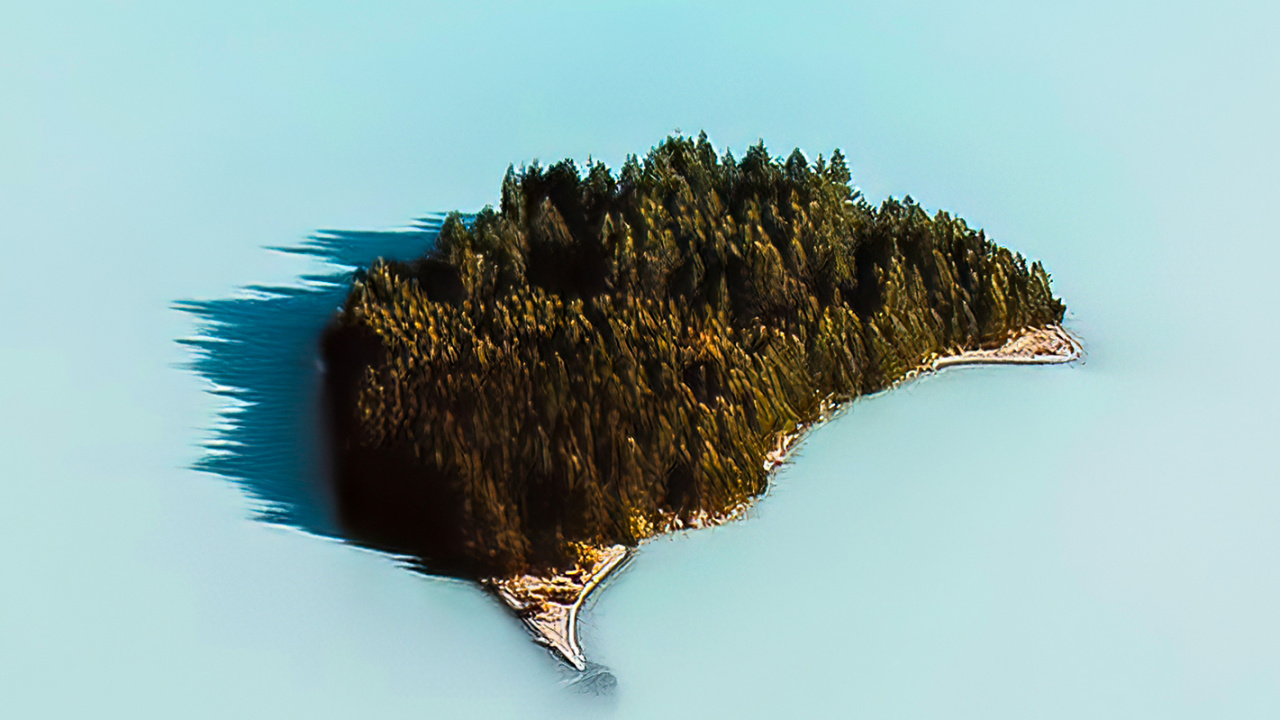 Water, Natural Material, Landscape, Natural Landscape, Island. Wallpaper in 1280x720 Resolution