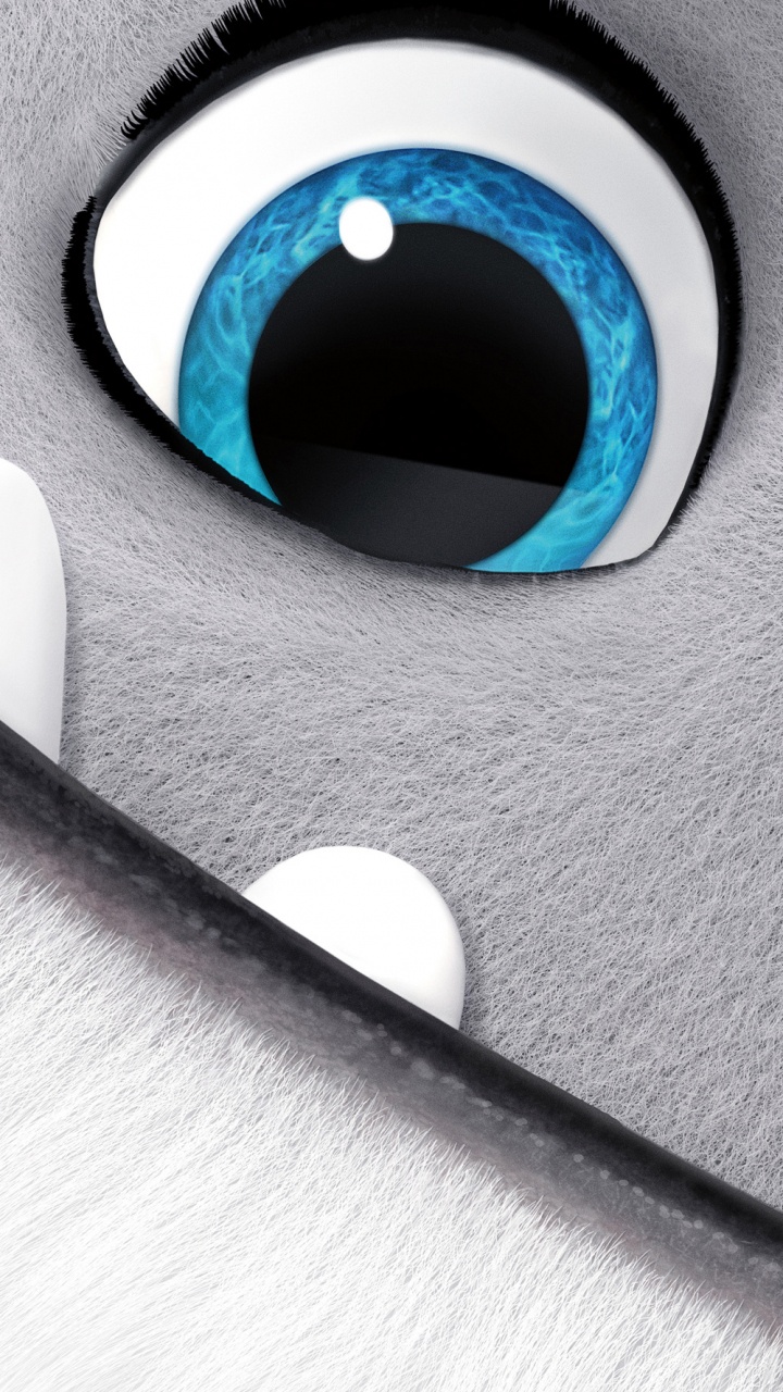 Illustration Des Yeux Noirs et Verts. Wallpaper in 720x1280 Resolution