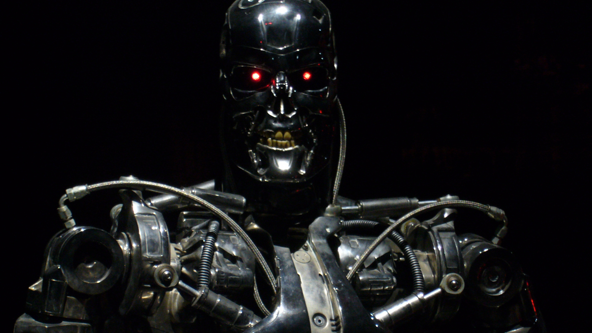 Schwarz-grauer Motorradmotor. Wallpaper in 1920x1080 Resolution