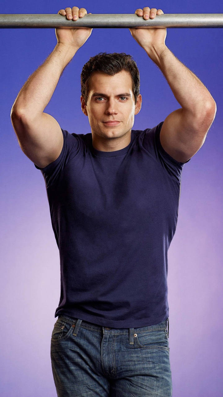 Henry Cavill, Mann Aus Stahl, Superman, Schulter, Arm. Wallpaper in 720x1280 Resolution