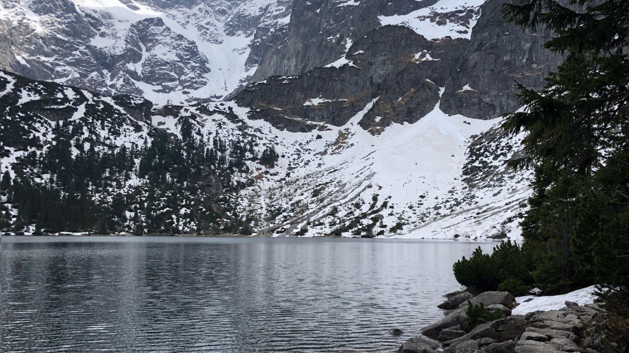 Ojo de Mar, Las Formaciones Montañosas, Highland, Montaña, Valle. Wallpaper in 1280x720 Resolution