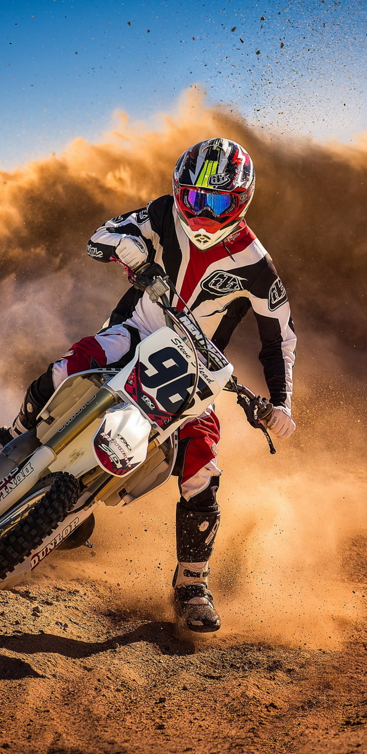 Motocross, Motocicleta, Bici De La Suciedad, Ktm, Off Road Racing. Wallpaper in 1440x2960 Resolution