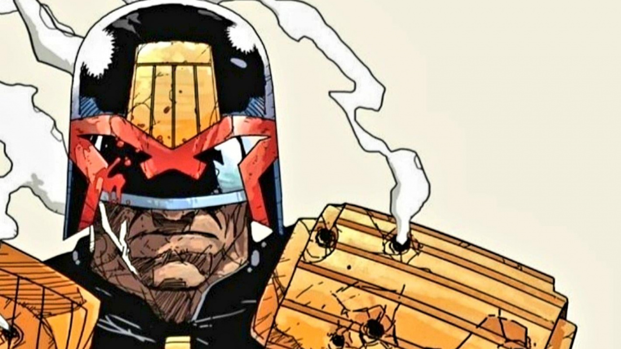 Juge Dredd, 2000 Annonce, Art, Cartoon, Dessin. Wallpaper in 1280x720 Resolution