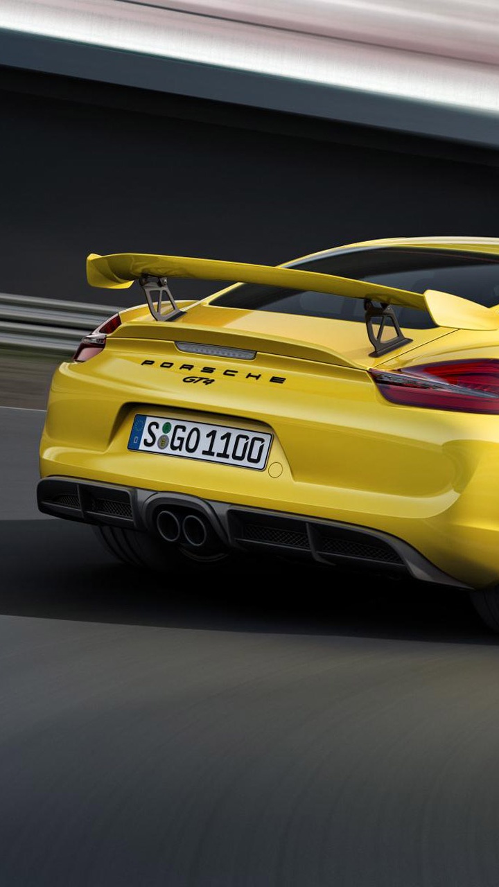 Yellow Ferrari 458 Italia on Road. Wallpaper in 720x1280 Resolution