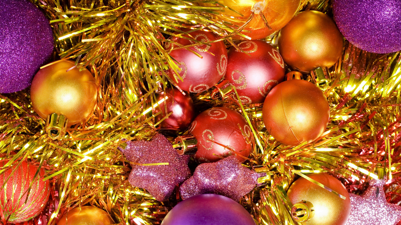 Weihnachten, Christmas Ornament, Weihnachtsbaum, Neujahr, Weihnachtsdekoration. Wallpaper in 1280x720 Resolution