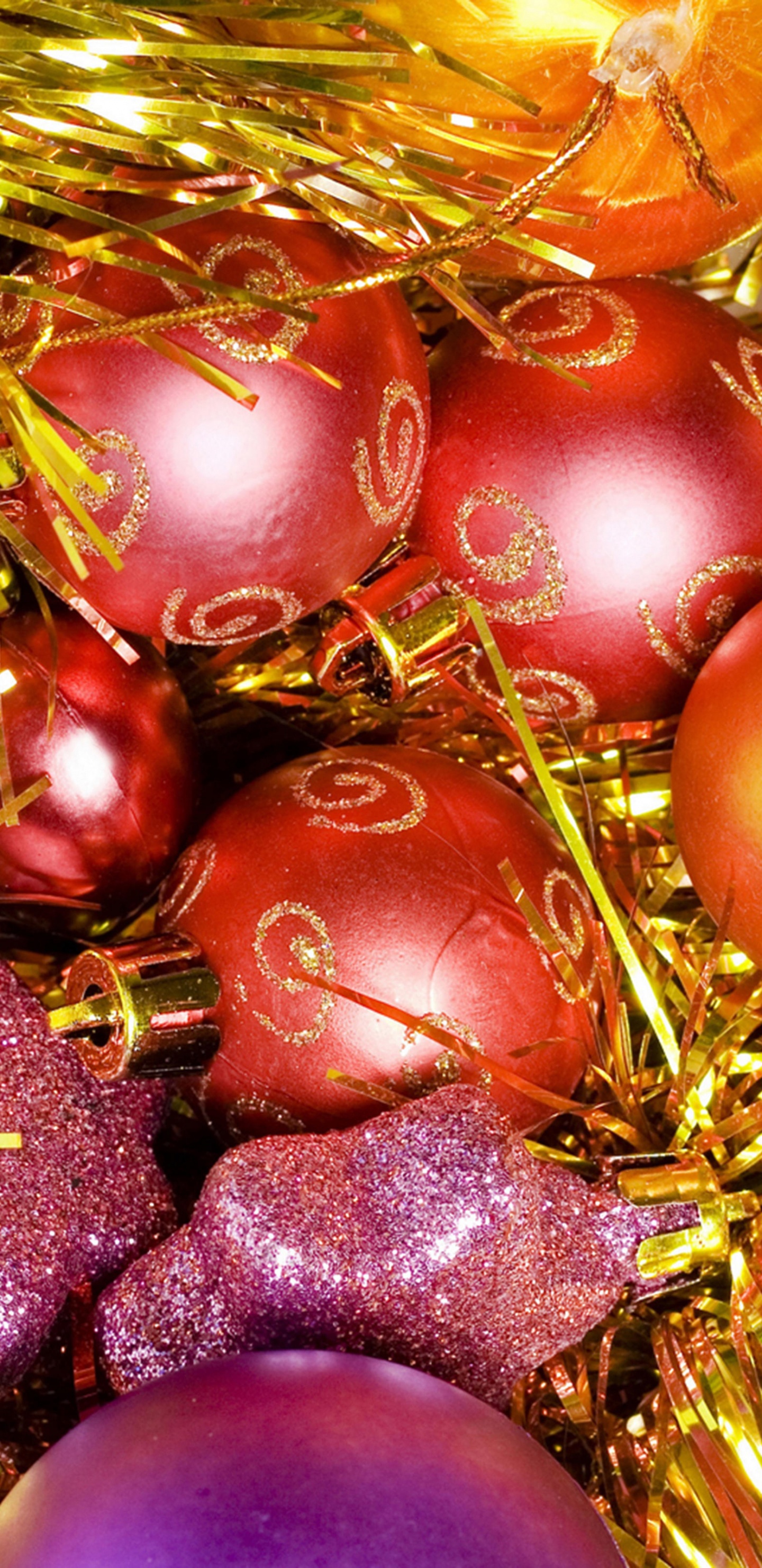 Christmas Day, Christmas Ornament, Christmas Tree, New Year, Holiday. Wallpaper in 1440x2960 Resolution