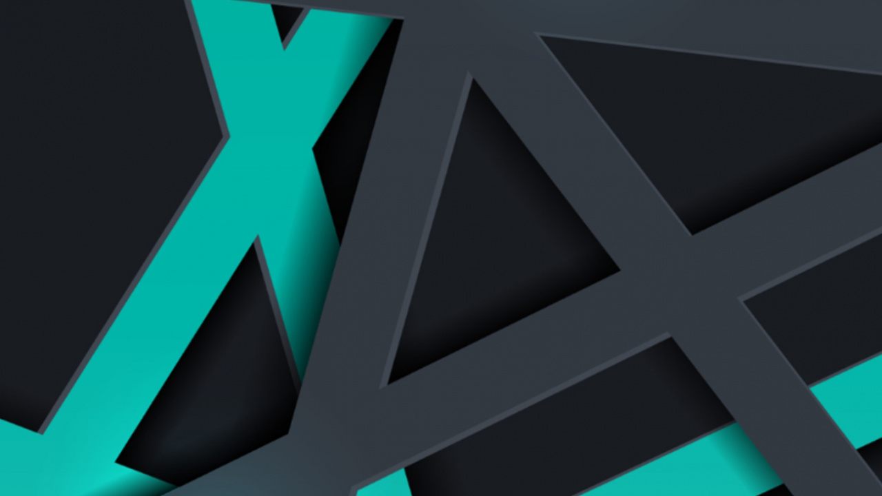 Symétrie, Blue, Green, la Pureté de la Couleur, Sarcelle. Wallpaper in 1280x720 Resolution