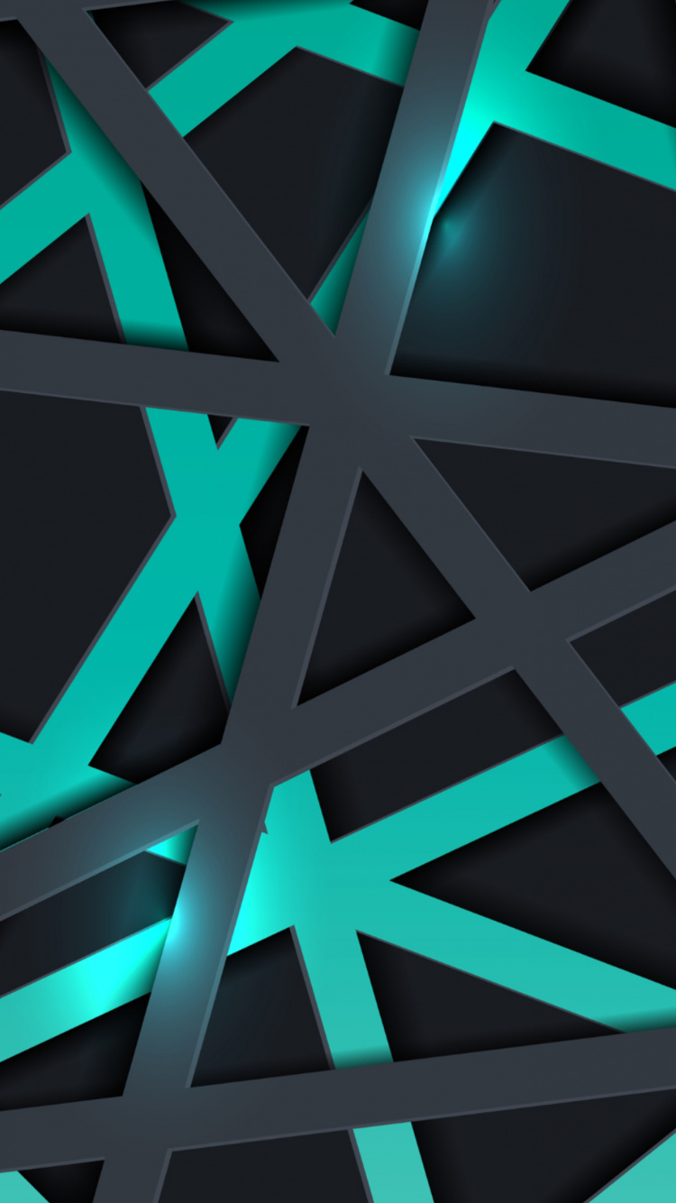 Symétrie, Blue, Green, la Pureté de la Couleur, Sarcelle. Wallpaper in 750x1334 Resolution