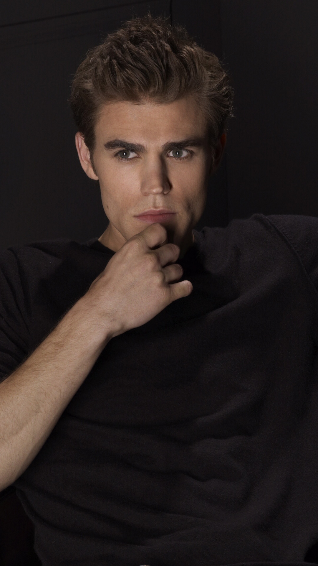 Paul Wesley, The Vampire Diaries, Stefan Salvatore, Kinn, Gesichtsbehaarung. Wallpaper in 1080x1920 Resolution