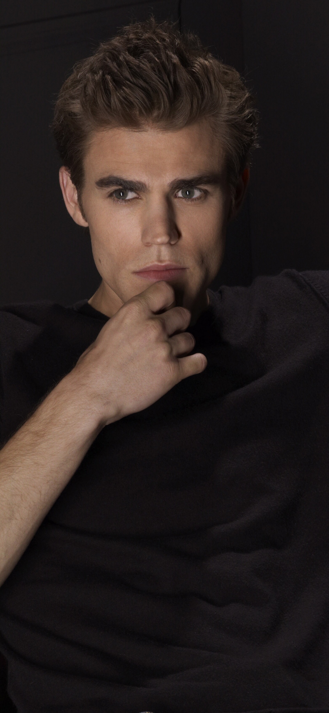 Paul Wesley, The Vampire Diaries, Stefan Salvatore, Kinn, Gesichtsbehaarung. Wallpaper in 1125x2436 Resolution