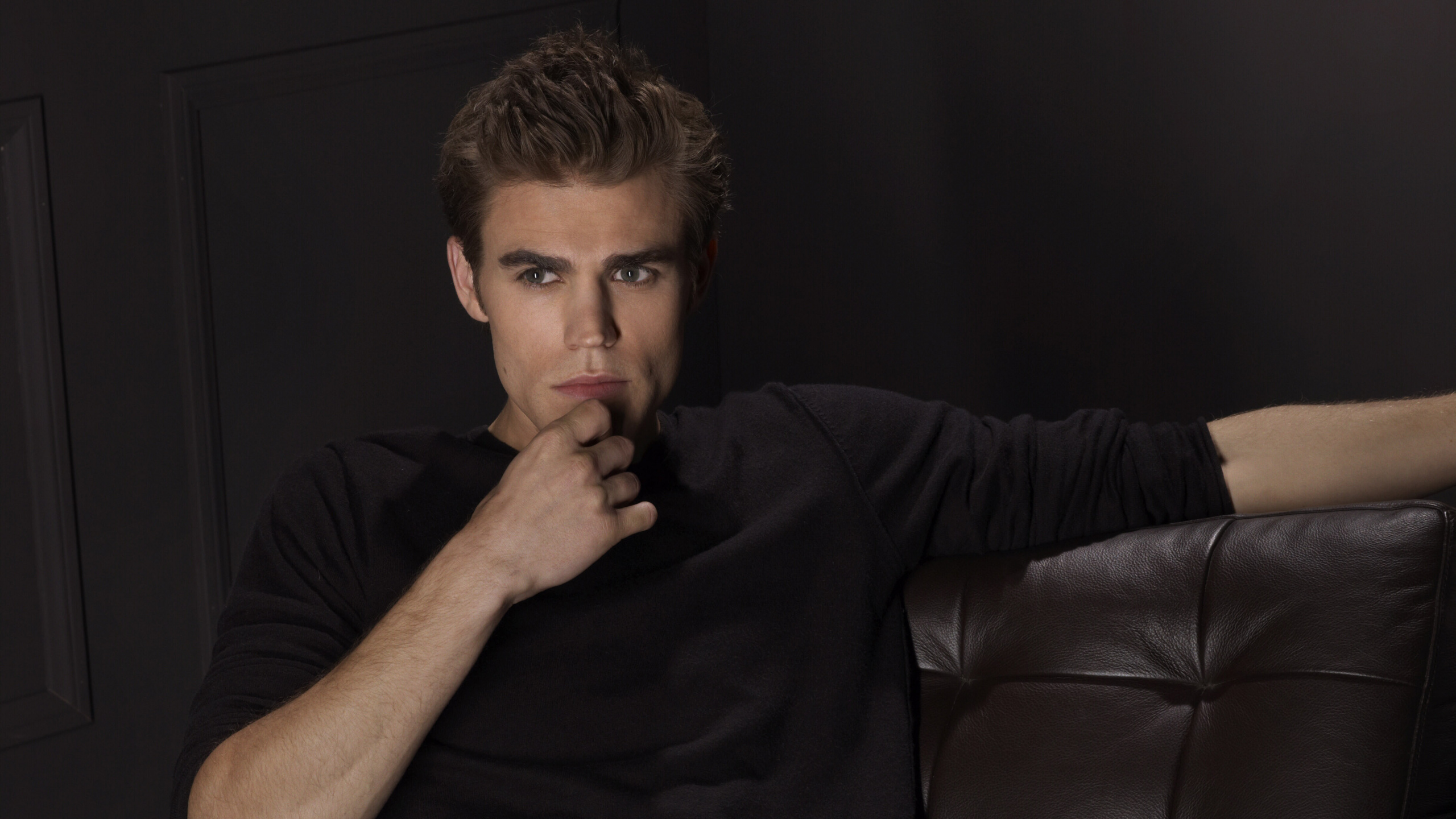 Paul Wesley, le Journal D'un Vampire, Stefan Salvatore, Menton, Les Poils du Visage. Wallpaper in 2560x1440 Resolution