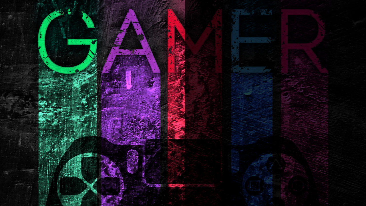 Gamer, Morado, Arte, Violeta, Rectángulo. Wallpaper in 1280x720 Resolution